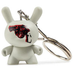 Kidrobot-Dunny-Warhol-Keychain-Series-Gun