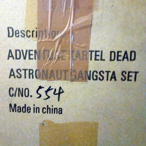 3A-ThreeA-Adventure-Kartel-Dead-Astronaut-Gangsta-Set-Karton-Nr