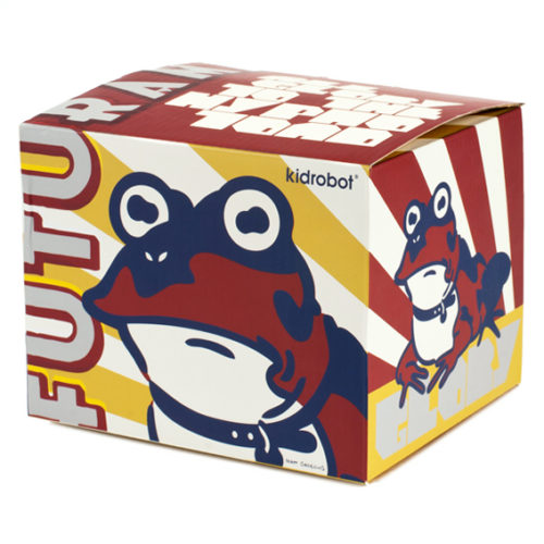 Kidrobot-Futurama-Hypnotoad-5-inch-green-BOX