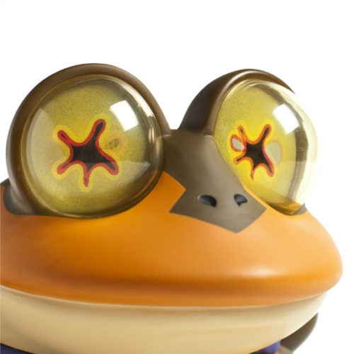 Kidrobot-Futurama-Hypnotoad-5-inch-green-Detail