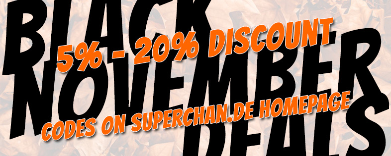 Black-Fri-Deal - 20% auf alles! / 20% on everything!