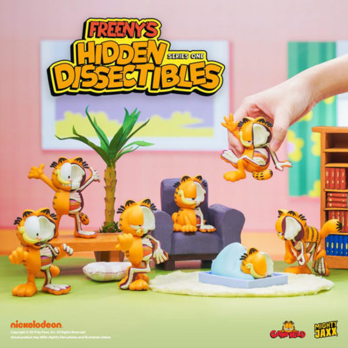 Freeny's Hidden Dissectibles: Garfield S1 - Tucked-In Garfield CHASE - superchan.de