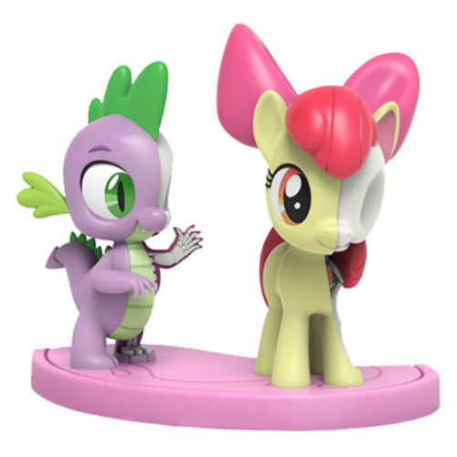 Mighty-Jaxx-Freenys-Hidden-Dissectibles-My-little-Pony-Series-2-Spike-Applebloom-front