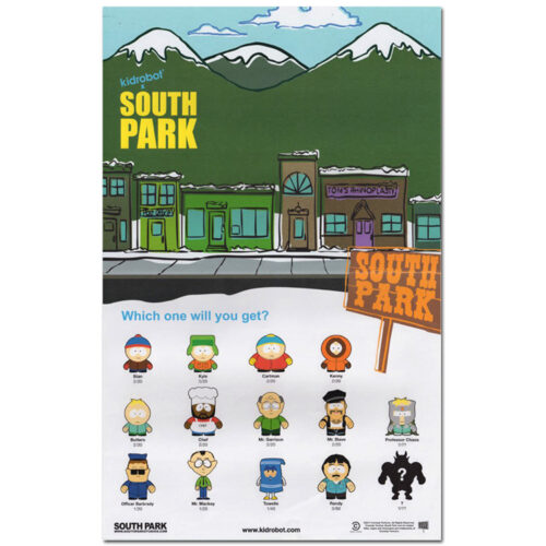 Kidrobot-South-Park-Poster