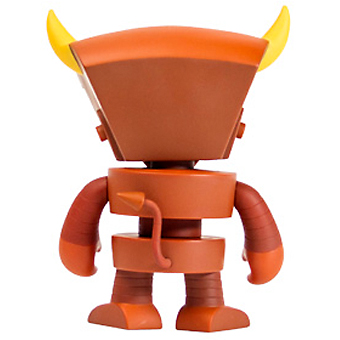 Kidrobot Futurama - 6" Robot Devil (braun) - superchan.de Kidrobot-Futurama-6-inch-Robot-Devil-brown-back