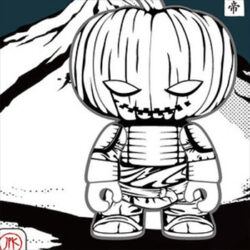Toy2r-Qee-DIY-Jon-Paul-Kaiser-Samurai-Pumpkin_Sample