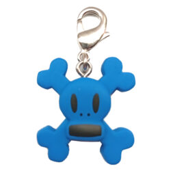 YA-Toys-Paul-Frank-Zipper-Pulls-Skull-Crossbones-Blue