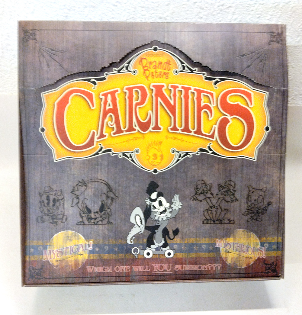 Kidrobot x Brandt Peters: Carnies Series - Leer-Case (für Sammler) - superchan.de Kidrobot-Carnies-Series-Leercase-empty-Case