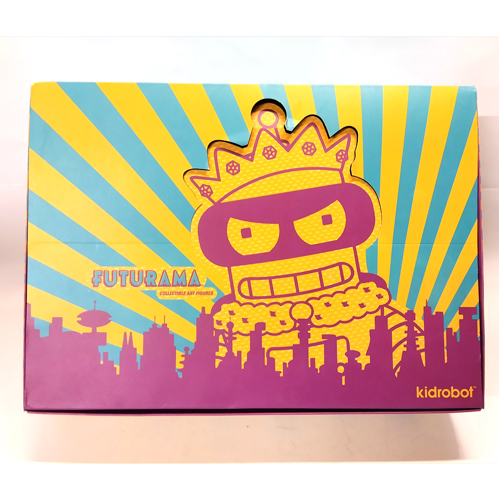 Kidrobot Futurama Series 2 - Leer-Case (für Sammler) - superchan.de Kidrobot-Futurama-Series-2-Leercase-empty-Case