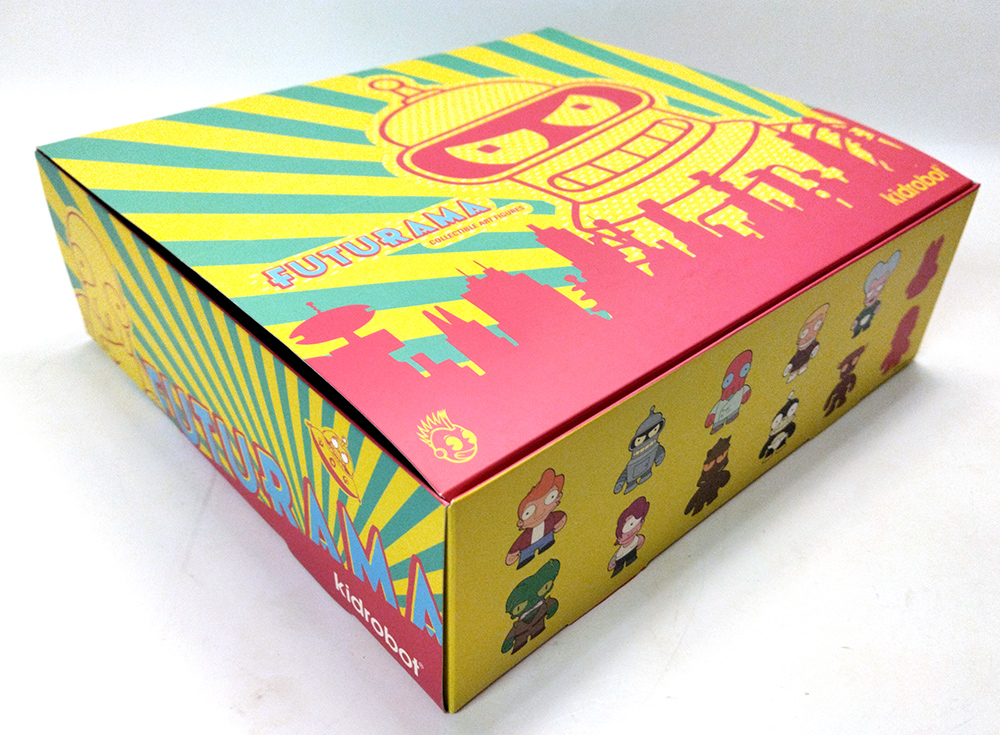 Kidrobot Futurama Series 1 - Leer-Case (für Sammler) - superchan.de Kidrobot-Futurama-Series-Leercase-empty-Case-seite