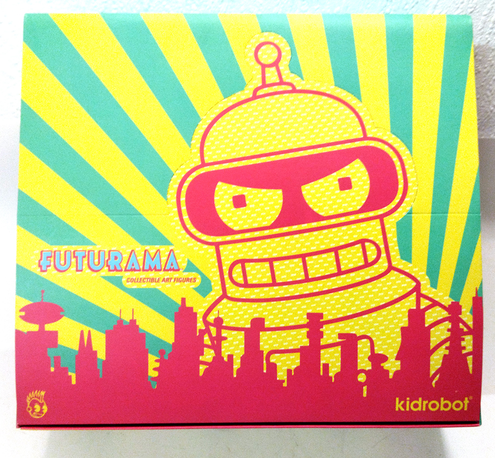 Kidrobot Futurama Series 1 - Leer-Case (für Sammler) - superchan.de Kidrobot-Futurama-Series-Leercase-empty-Case