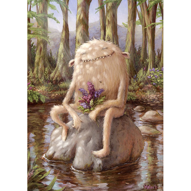 zozoville-postkarte-Forest-with-Hank