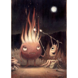 zozoville-postkarte-Toast-to-Friendship