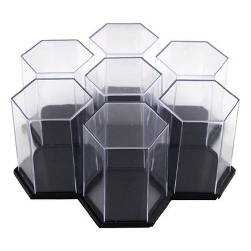 Android Foundry Display Case (Hexagon) - superchan.de Android-Foundry-Display-Case-Hexagon-1-pack-example-multi