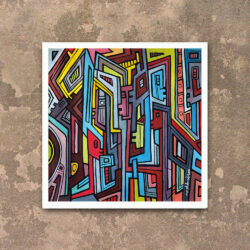 Art-Poster-Joseph-Amedokpo-The-Benin-Bronze-Work-75x75cm-mockup-superchan