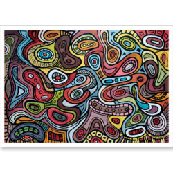 Art-Poster-Joseph-Amedokpo-Water-Spirits-70x100cm-superchan