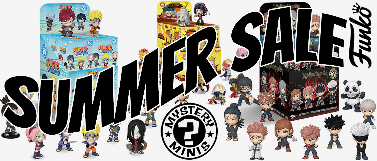 Funko POP! & Mystery Minis SUMMER SALE Funko POP! & Mystery Minis SUMMER SALE