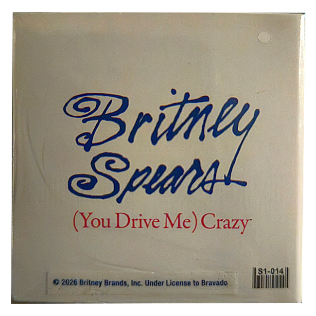MGA Miniverse: Real Music Vinyl Record - Britnes Spears: (You Drive Me) Crazy - superchan.de MGA-Miniverse-Real-Music-Record-Player-Series-1-Britney-Spears-You-drive-me-crazy-back