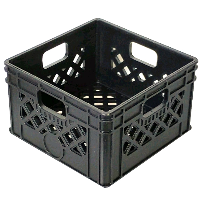 MGA-Miniverse-Real-Music-Record-Player-Set-Collection-Crate-black